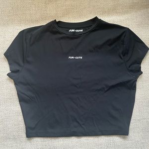 coquette fun + cute baby tee size medium